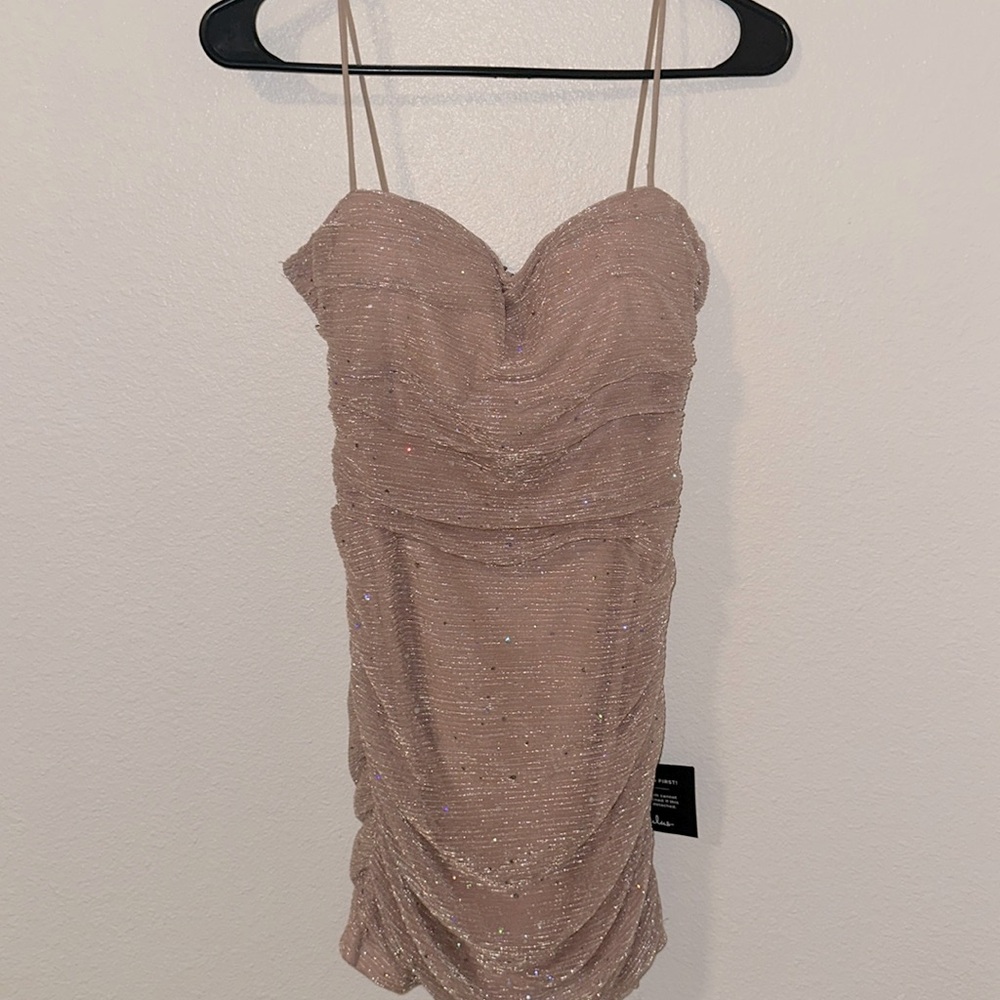 Lulus Baby Pink Sparkling